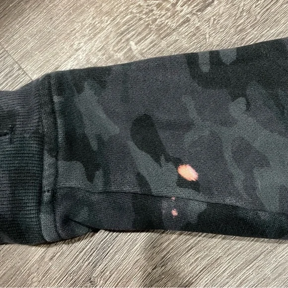 Lululemon Scuba Hoodie *Light Cotton Fleece Incognito Camo Multi Grey Size 6 - Picture 12 of 14